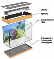 Аквариум Zelaqua 70 л.
